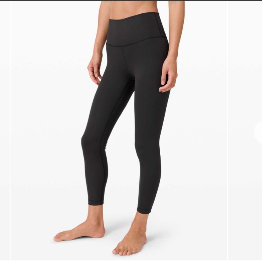 Lululemon Wunder Under High Rise 28” Size 20 Black